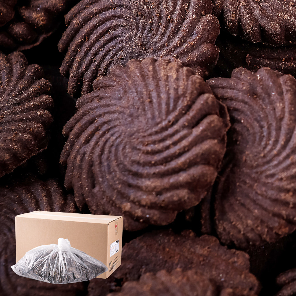 (무배)우성 블랙쿠키 10kg 업소용 대용량 벌크 도매 쿠키 급식 카페 뷔페 음식점 후식 디져트